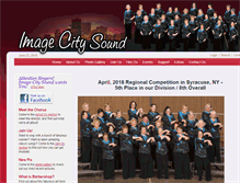 Tablet Screenshot of imagecitysound.com